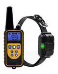 SET Zgarda cu electroșoc , zgarda cu vibrații & telecomanda acumulator