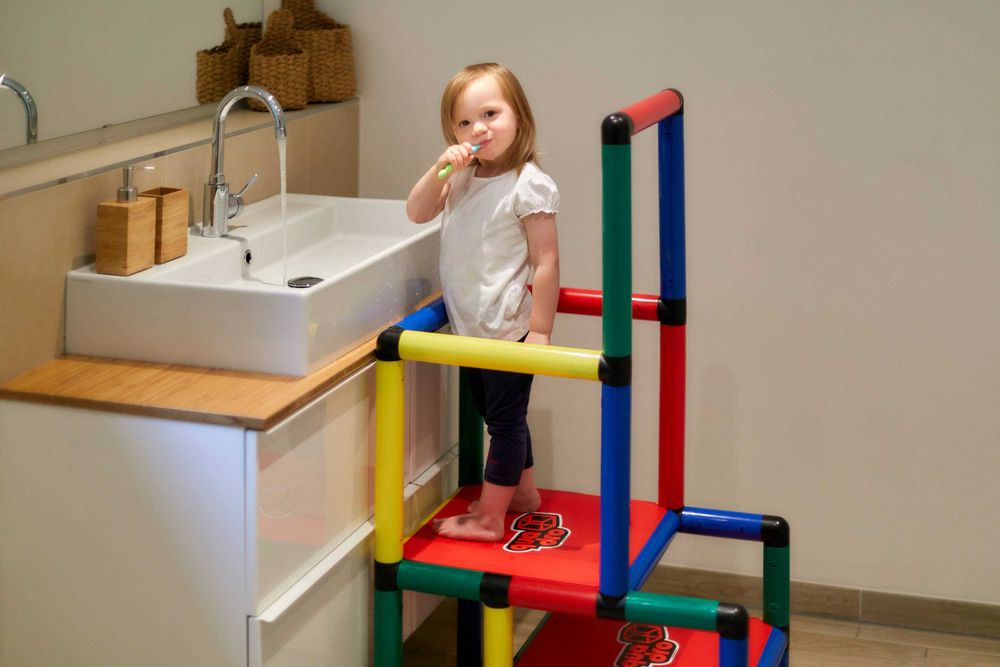 Детски комплект за катерене и игри - Quadro Beginner за 1-6 години