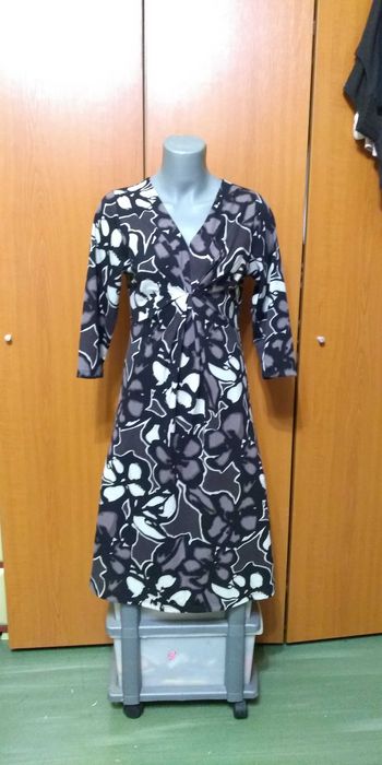 Rochie midi Epilogue UK, maneci 3/4 ,moderna, multicolora, M