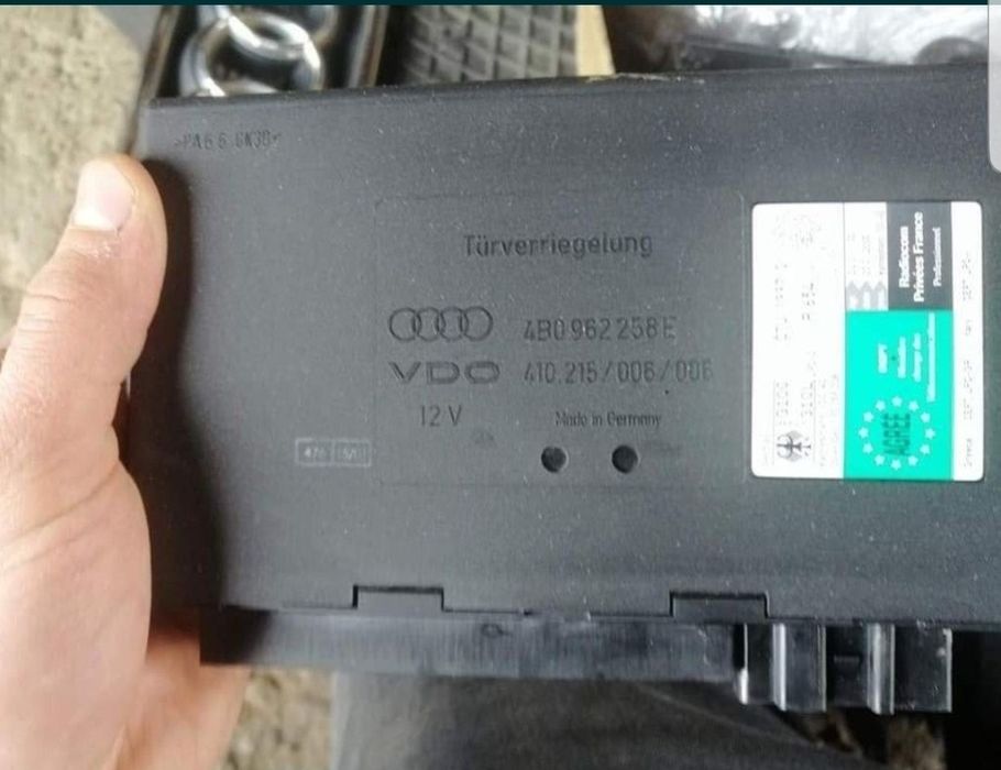 Calculator confort cod 4B0 962 258 E audi a6 c5 modul confort