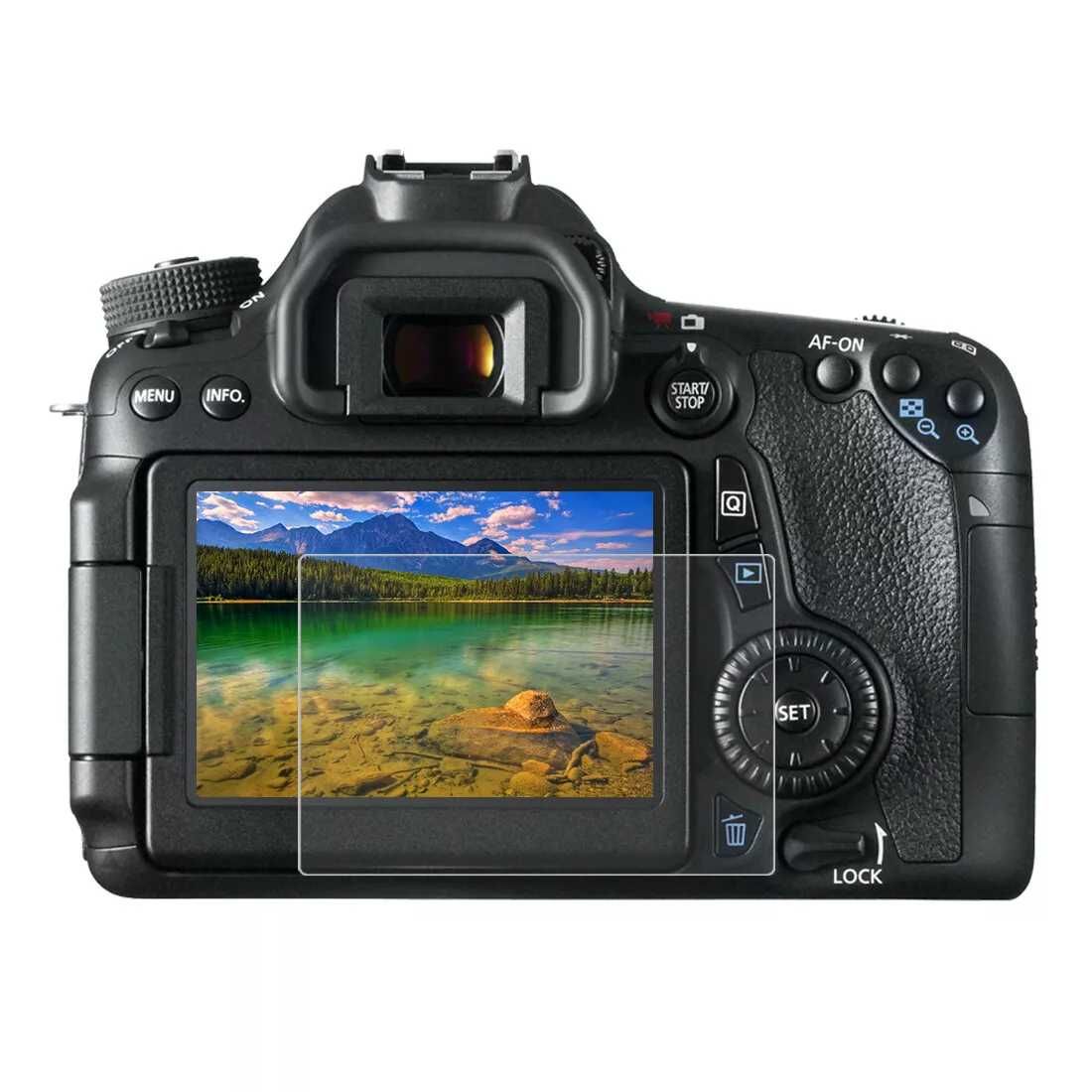 Folie protectie sticla Canon EOS 650D/70D/700D/750D/760D/80D