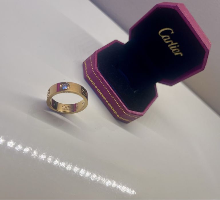 Inel Cartier 18k plated