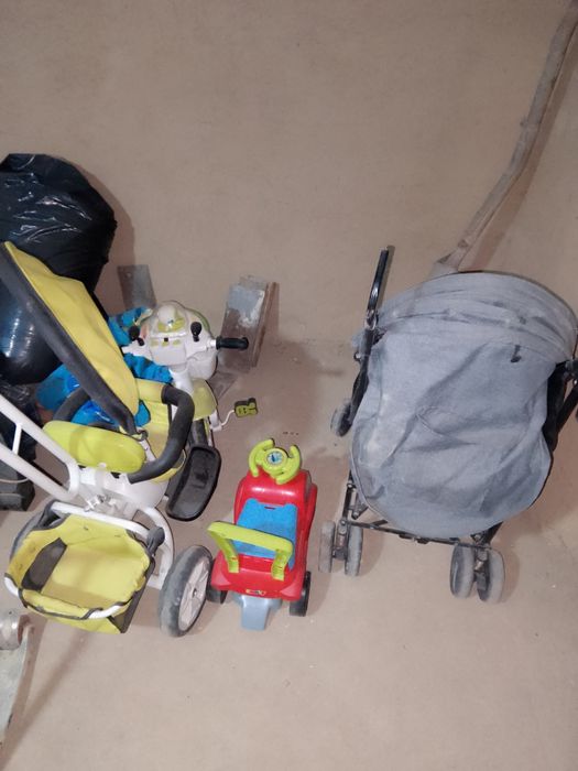 Детский самокат. Трёхколёсный.