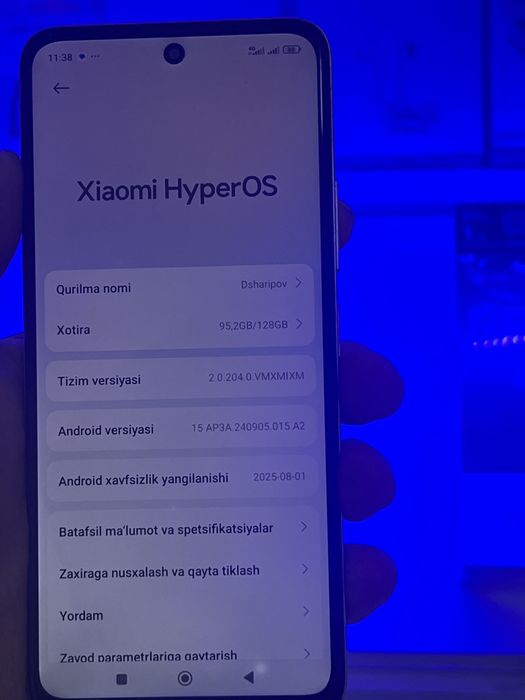 Telefon kafolat bilan