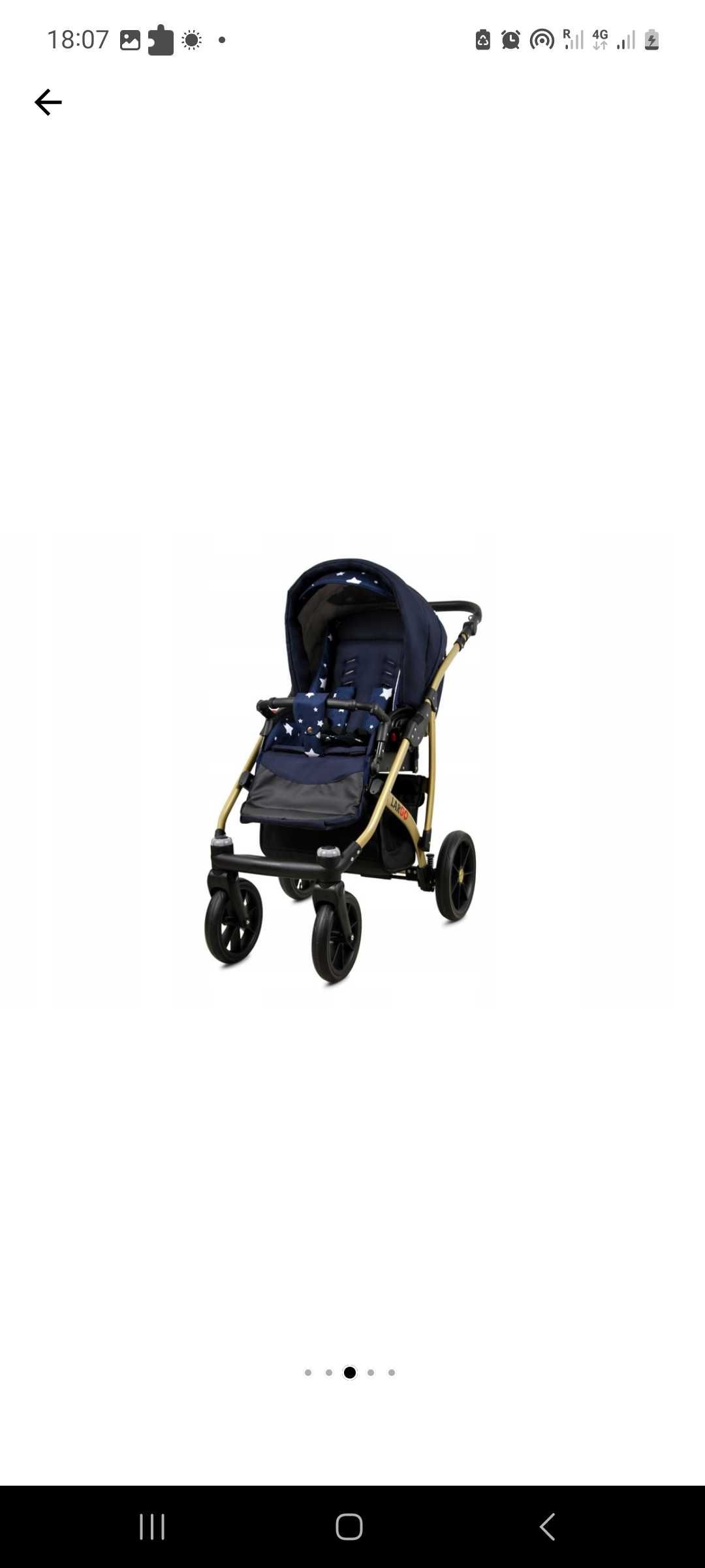 De vânzare cărucior pentru bebeluși 4 în 1 BabyLux Colorlux Gold