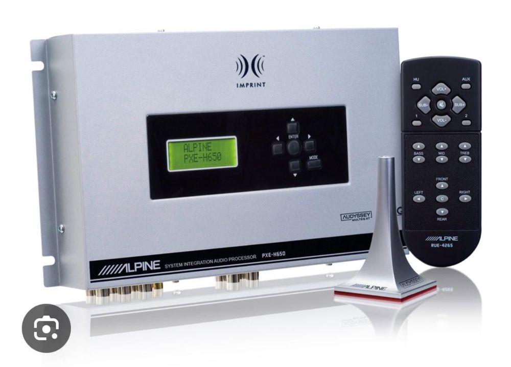 Procesor de sunet Alpine PXE H 650 nou