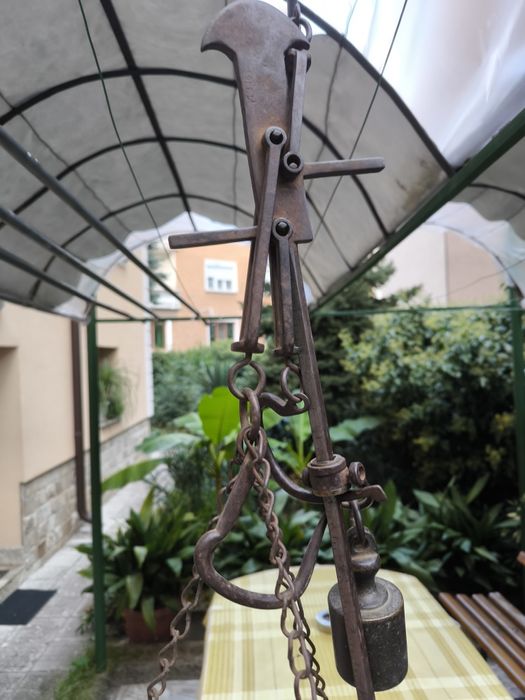 Стар търговски кантар паланца