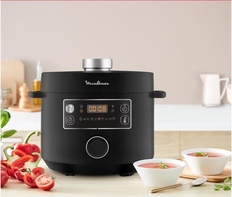 Multicooker electric Moulinex 5L cu 10 programe si cos abur | 246006