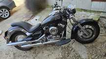 Yamaha Dragstar 650 xvs classic și schimb cu rulota