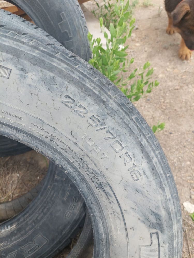 Баллон сатылады! Жағдайы жаксы. Размер 225/70 R 16