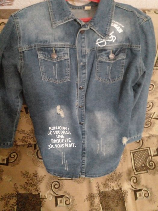 Жинсовый пиджакк