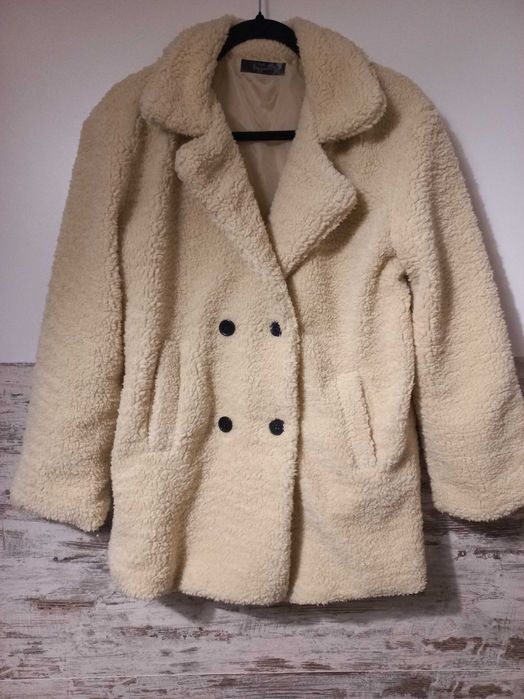 Палто изкуствен каракул - teddy bear