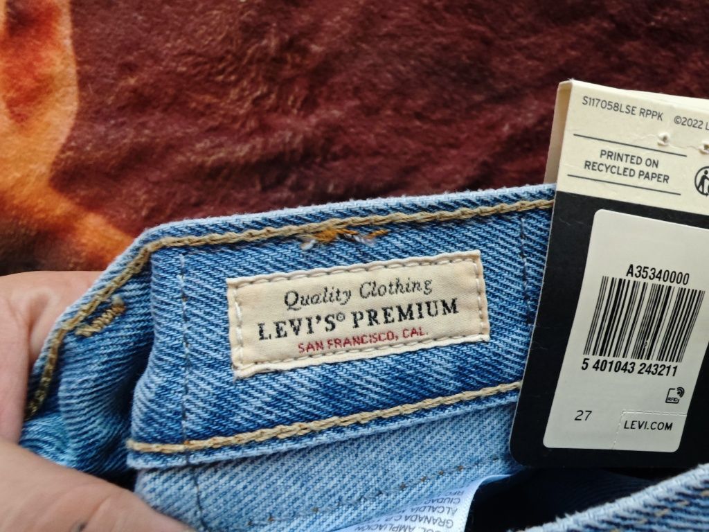 Оригинални Къси дънки/пола на Levi Strauss