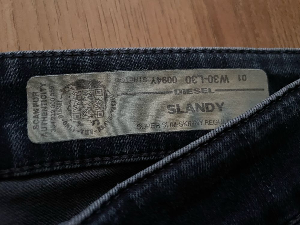 Diesel Slandy Skinny Jeans W30