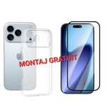 Set - Husa + Folie de Sticla iPhone 17 . 17 Pro 17 Air 17 Pro Max