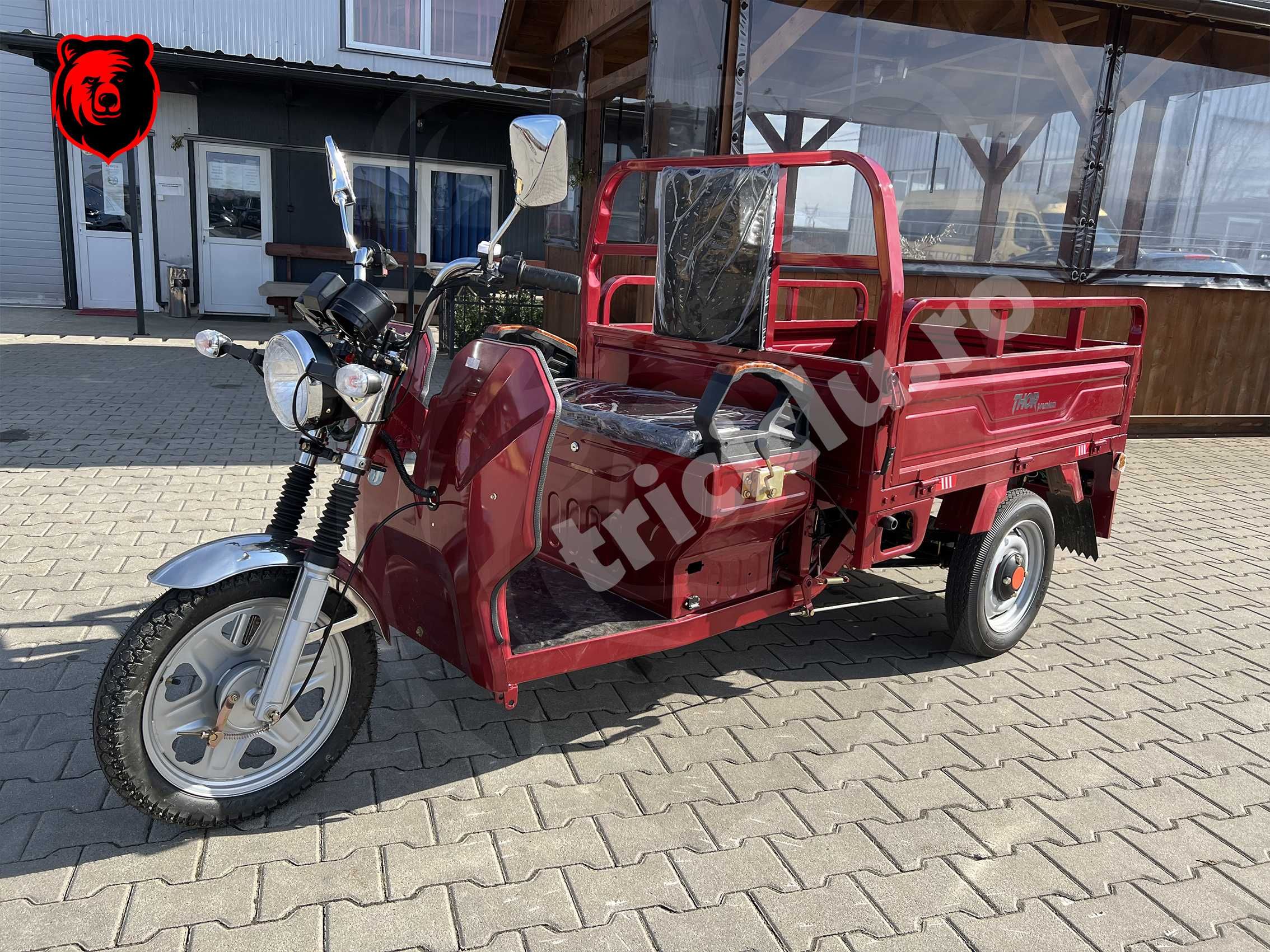 Triciclu Tuk-tuk Thor Premium omologat CIV  nou Agramix