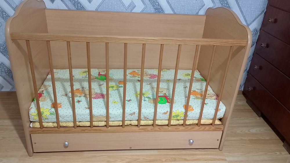 Детска кошара с матрак