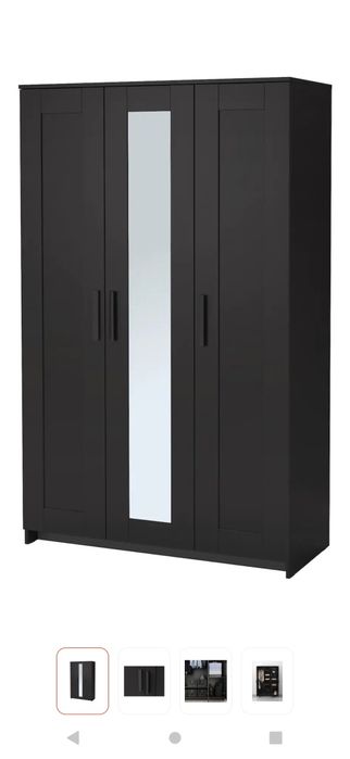 Распашной шкаф IKEA Бримнэс