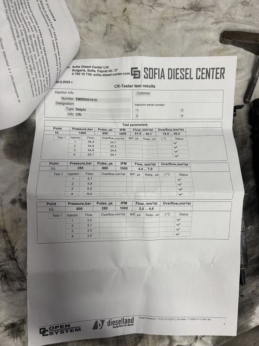 дюзи delphi EMBR00101D ford/fiat/peugeot/ds/citroen