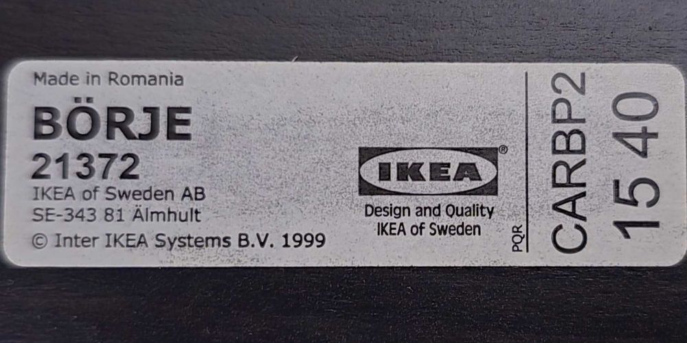 Set complet 6 scaune IKEA Börje