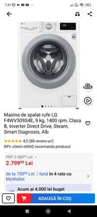 Mașină de spălat LG