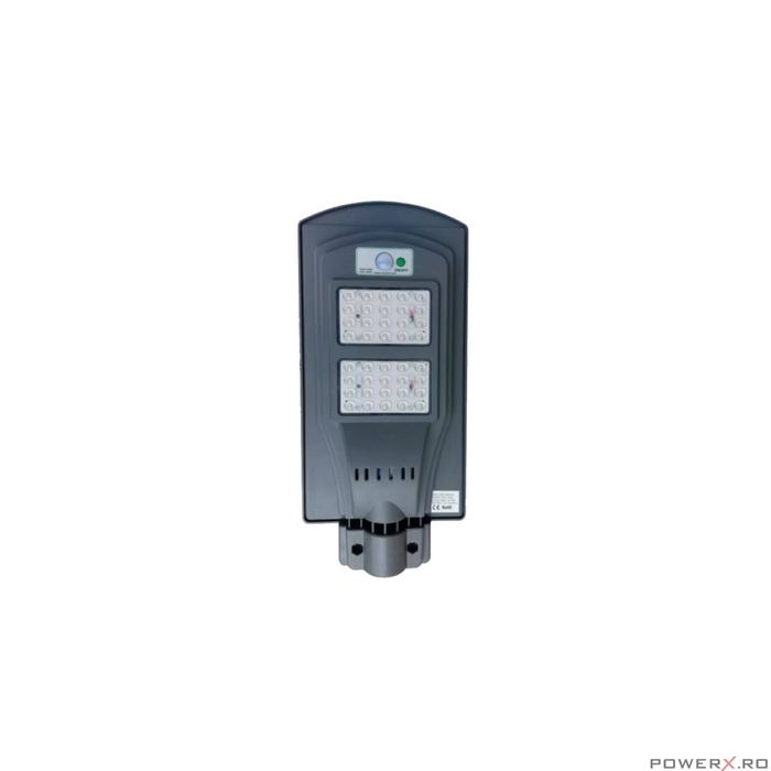 Lampa, proiector 40W, cu incarcare solara, cu lupa, Led