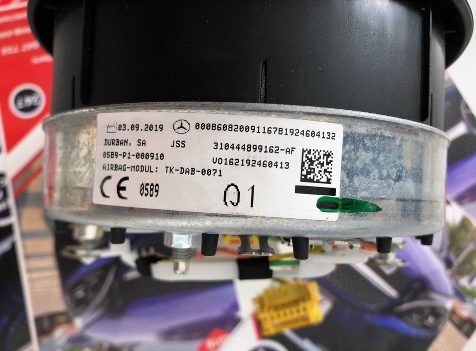 Mercedes Benz airbag volan AMG w222 w213 w205 w257 GT GLE CLS