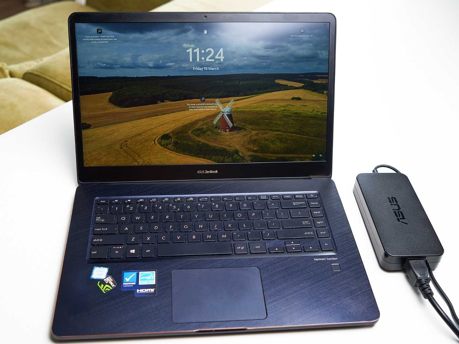 Laptop ASUS ZenBook Pro 15, Intel Core i5-8300H, 8GB, 512GB SSD