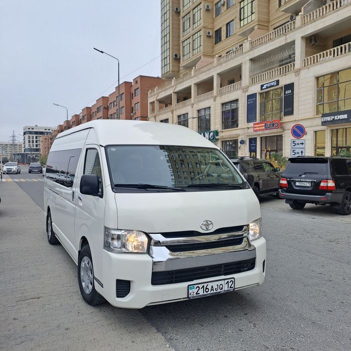 Аренда микроавтобус, Тойота хайс, пассажирские перевозки, Бекет Ата