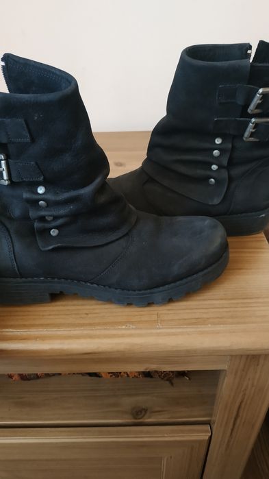 Cizme scurte dama piele