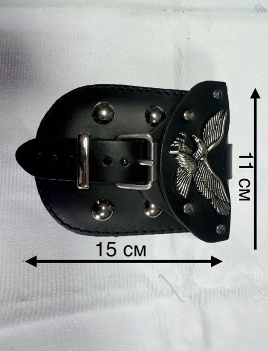 НОВИ допълнителни чанти от естествена кожа за куфар за мотор / чопър