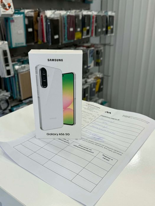 Чисто нов Samsung A56 128 GB/8 GB Grey + 24 месеца гаранция Виваком
