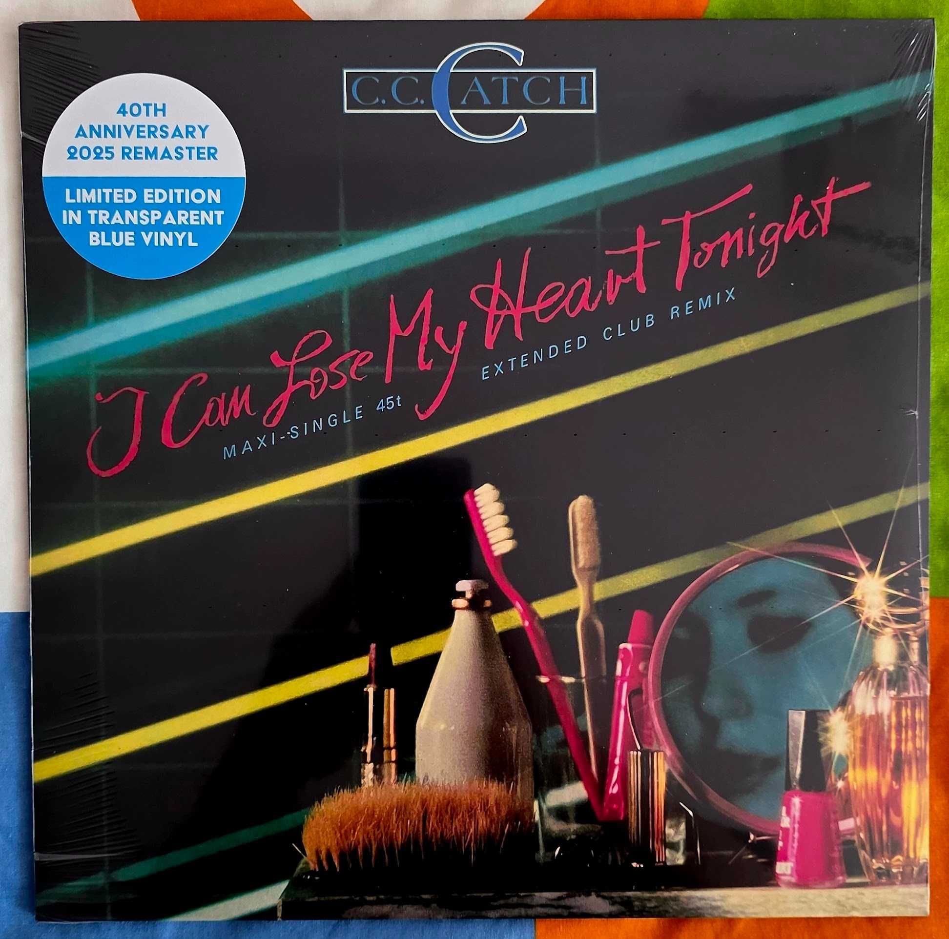 C. C. CATCH - I Can Lose My Heart Tonight 2025 REMASTER 12" Blue Vinyl