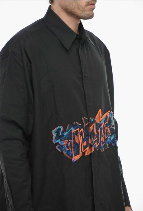 Off White camasa fashion S-M-L oversize, originala, retail 945 euro