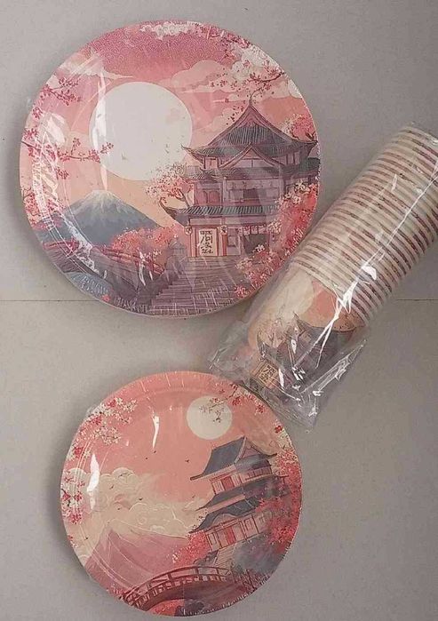 Парти артикули, картонени чинии