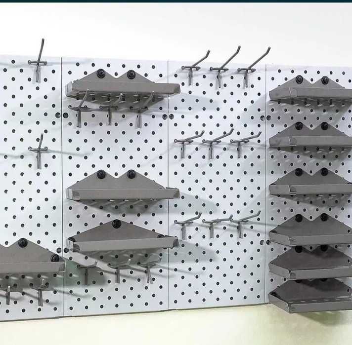 Панель перфорированная, настенная, для магазина и склада aspp