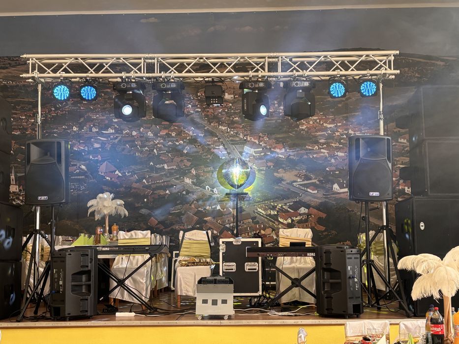Dj sonorizare schela de lumini evenimente corporate,majorat,nunta