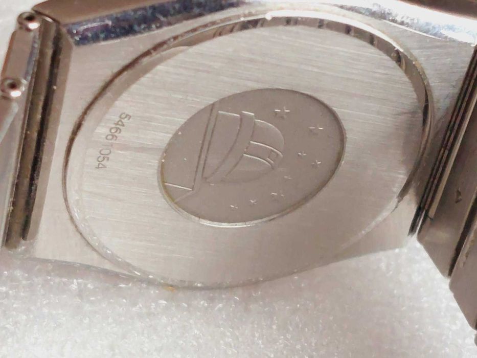 Omega Constellation-часовник Омега кварц- стомана и златна гривна 18к.