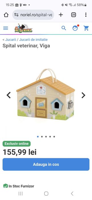 Casuta medic veterinar și animale