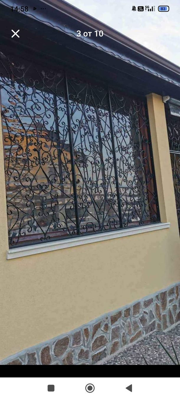 Парапети, тенти, огради и други