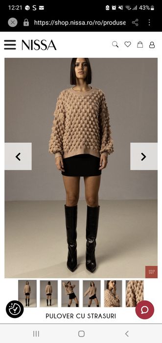 Pulover Nissa marime S