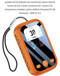 Detector monoxid carbon portabil - camping