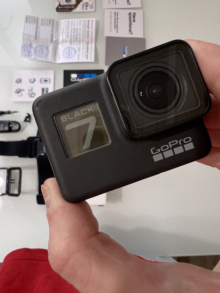 GoPro Hero 7 Black+Гарантия+Micro CD card 64gb