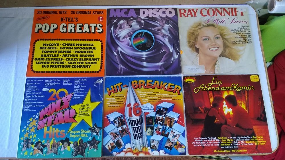 Discuri vinil pick-up muzică disco