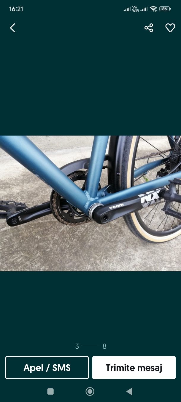 Vând bicicleta Elops 900