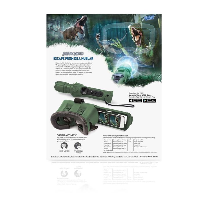 VRSE Jurassic World очила за виртуална реалност Джурасик свят