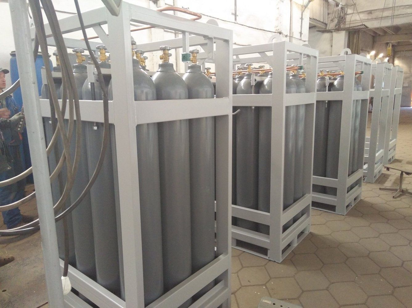 Изготовление моноблоков под  Азот, Аргон,Углекислый газ