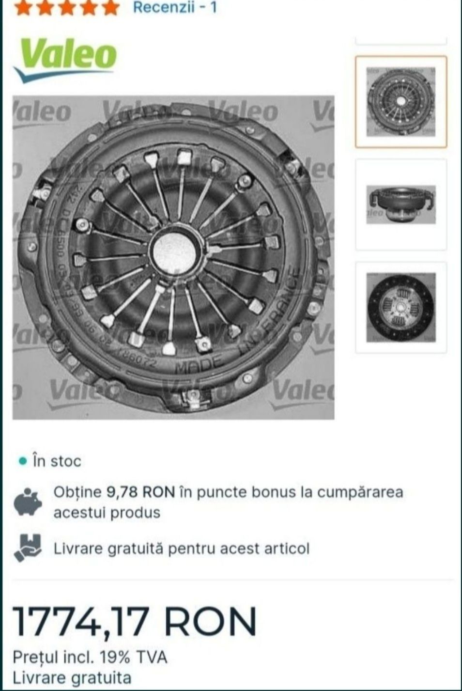 Kit Ambreiaj Compatibilitatea cu autoturisme detali în descriere