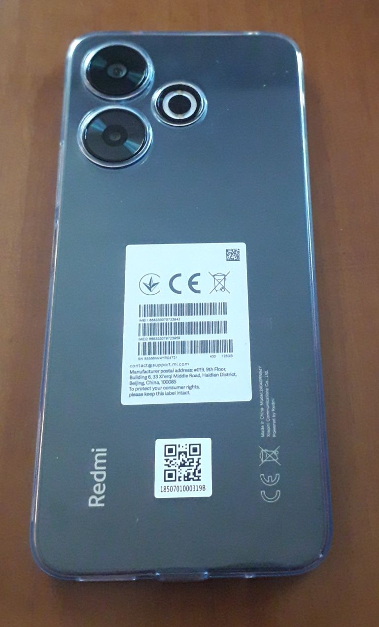 Продавам нов смартфон GSM XIAOMI REDMI 13 BLACK 6.79 ", 128 GB, RAM 6