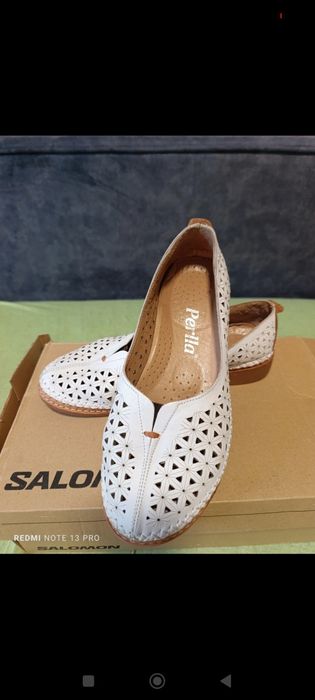 Balerini mocasini piele noi